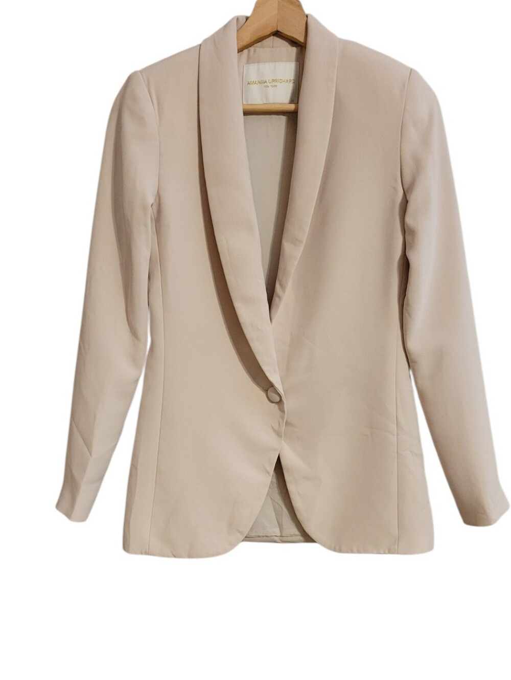 Amanda Uprichard Pink Blazer Jacket